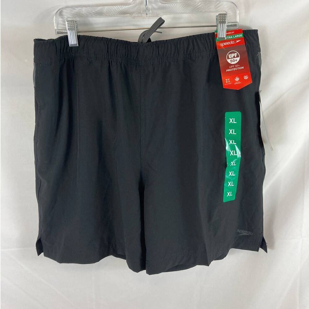 NWT Speedo Tech Volley UPF Swim Shorts size XL - Picture 2 of 6